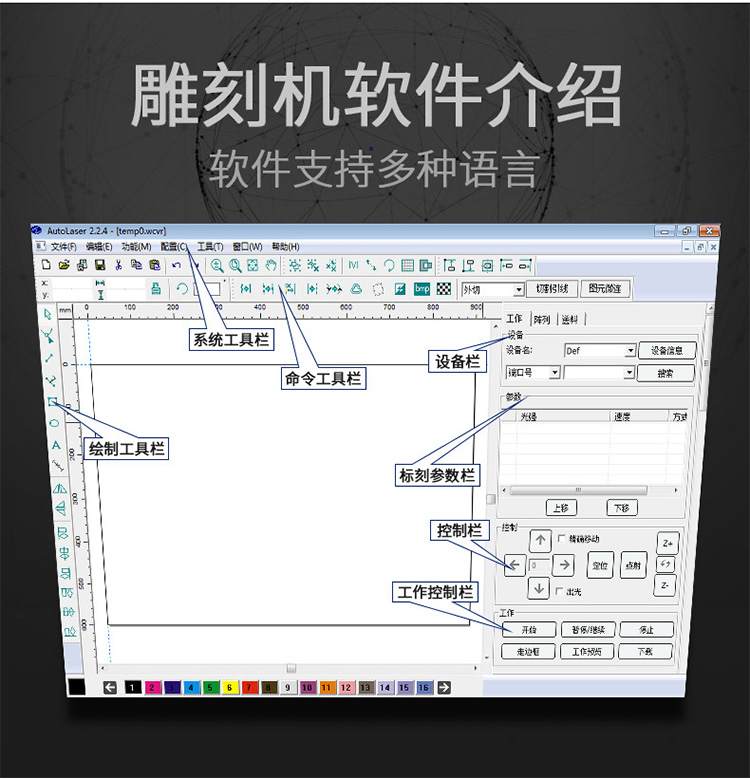 1390激光雕刻机「CO2激光雕刻机」(图2)