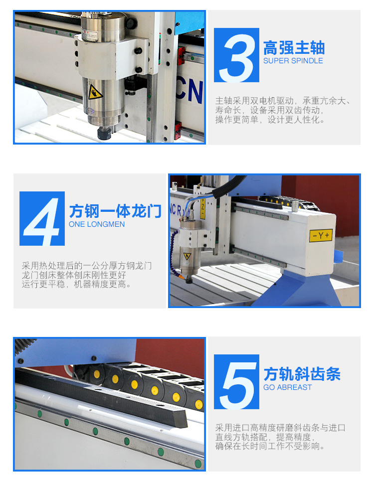 9015轻型石材雕刻机（石材数控雕刻机）(图6)